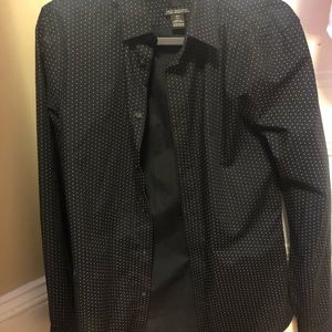 H&M Black Button Up